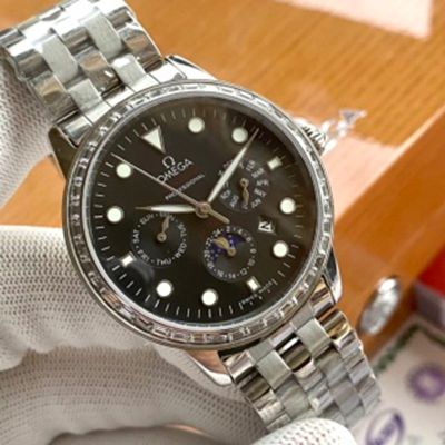 TW Factory Omega  9015  Automatic Movement   Black 40mm Watch